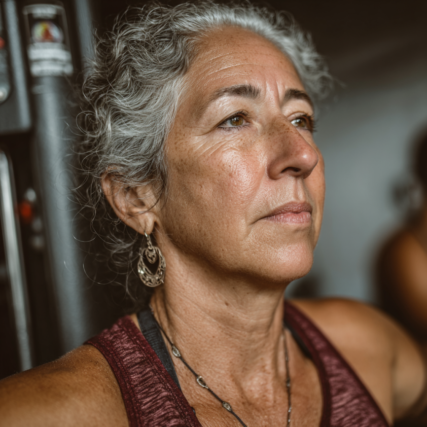 Adultos mayores disfrutando de ejercicios seguros y efectivos en PowerZone